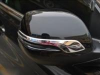 Honda CR-V (2012-) декоративные пластиковые хромированные накладки на боковые зеркала, комплект 2 шт.