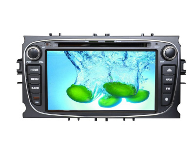 Ford Focus, Mondeo автомагнитола с GPS навигацией, штатное головное устройство с 7 дюймовым LCD HD экраном с Android, черная